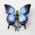 Sapphire the Butterfly | Bejeweled Enamel Boxes