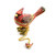 Purdy Cardinal  | Bejeweled Enamel Boxes