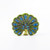 Peacock Pequena Miniature | Bejeweled Enamel Boxes