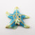 Turquoise Starfish   | Bejeweled Enamel Boxes