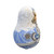 Snow Maiden in Blue and White Lace by Rolina — back right view