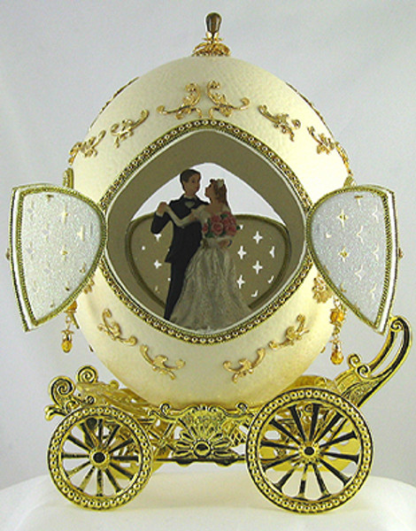 Lucky in Love - Music Ostrich Egg | Faberge Style Egg