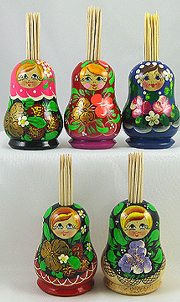 Matryoshka Toothpick Holder