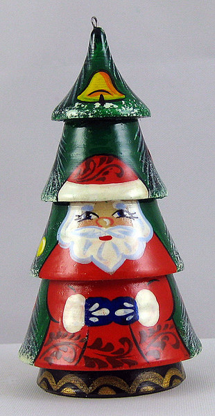 Fancy Santa | Russian Christmas Ornament