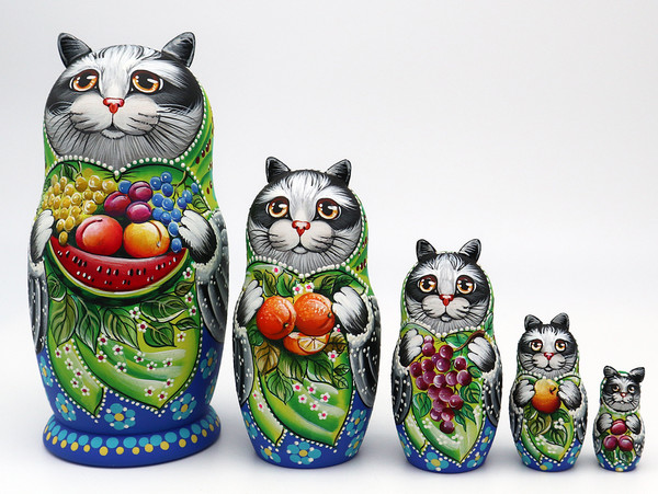 Harvest Time | Fine Art Matryoshka Nesting Doll