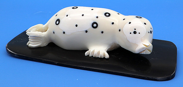 Little Ringed Seal | Alaskan Ivory Carving