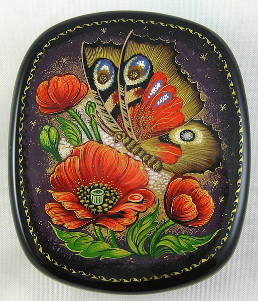 Poppies | Kholui Lacquer Box