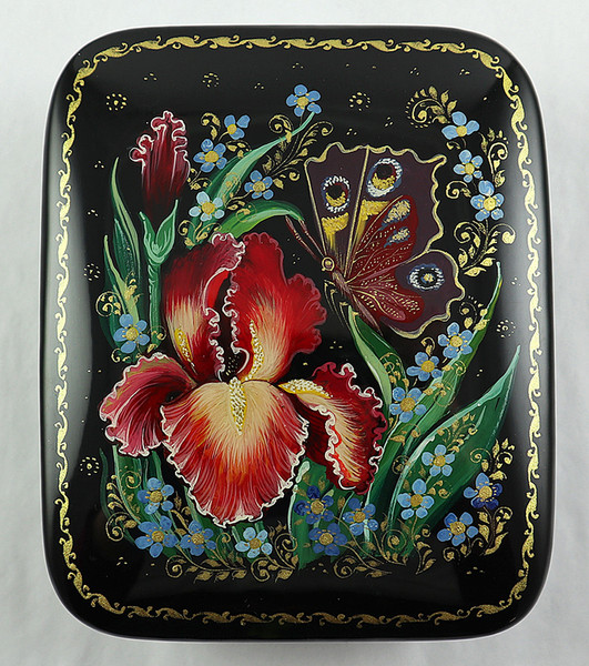 Iris by Tikhomirova | Kholui Lacquer Box