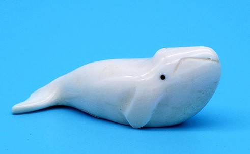 Small Ivory Whale | Alaskan Ivory Carving