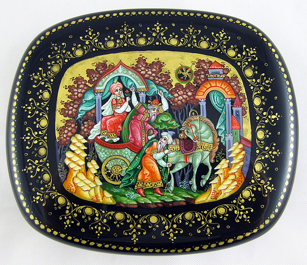 Shamakhanskaya Tsaritsa  | Kholui Lacquer Box