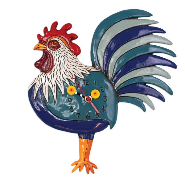 Rise N’ Shine Rooster Clock | Allen Designs Wall Clocks