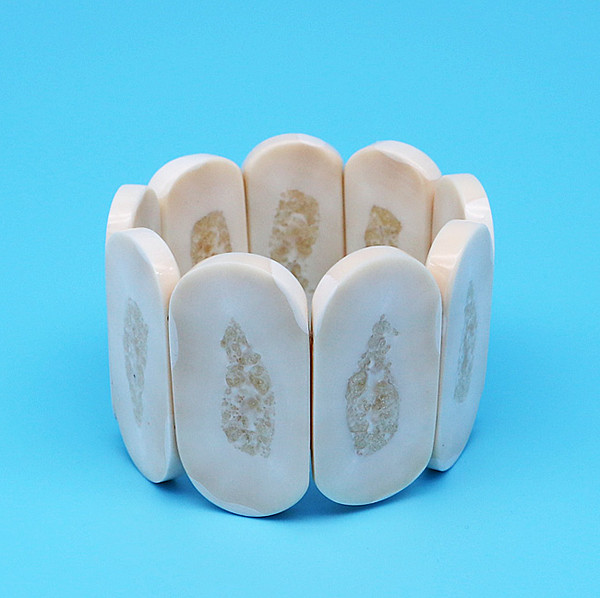Walrus Ivory Stretch Bracelet