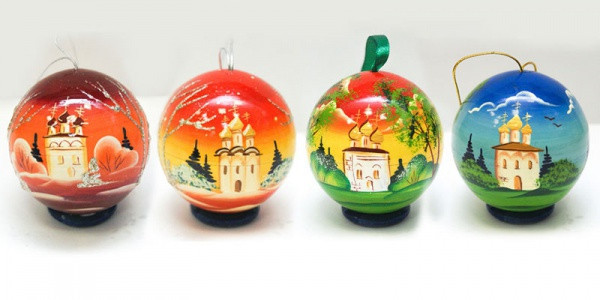 Christmas Ball | Russian Christmas Ornament