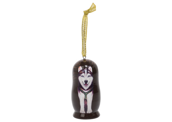 Husky Dog | Russian Christmas Ornament