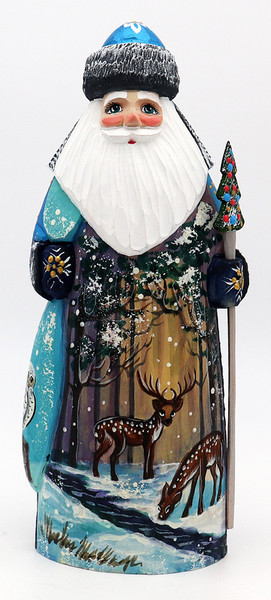 Russian Santa with Two Deer | Grandfather Frost / Russian Santa Claus