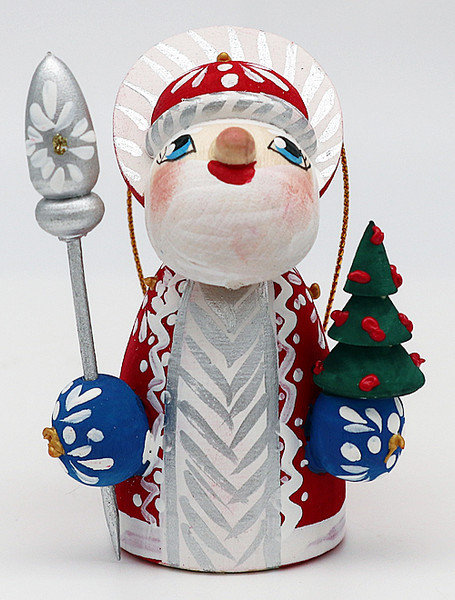 Grandfather Frost Christmas Ornament | Grandfather Frost - Russian Santa Claus
