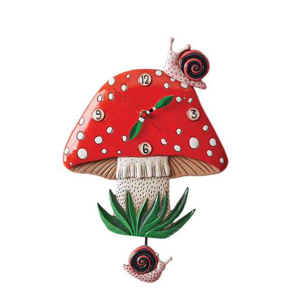 Mushroom Wall Clock | Allen Designs Wall Clocks