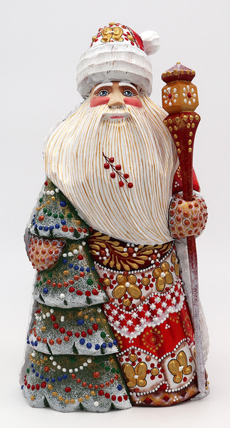 Russian Santa with Christmas Tree | Grandfather Frost / Russian Santa Claus