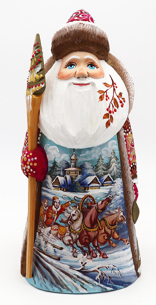 Winter Troika Frost - Red Coat | Grandfather Frost / Russian Santa Claus