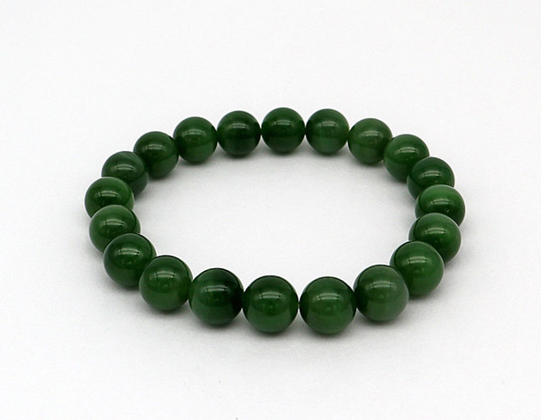 Cat's Eye Siberian Nephrite Jade Bracelet