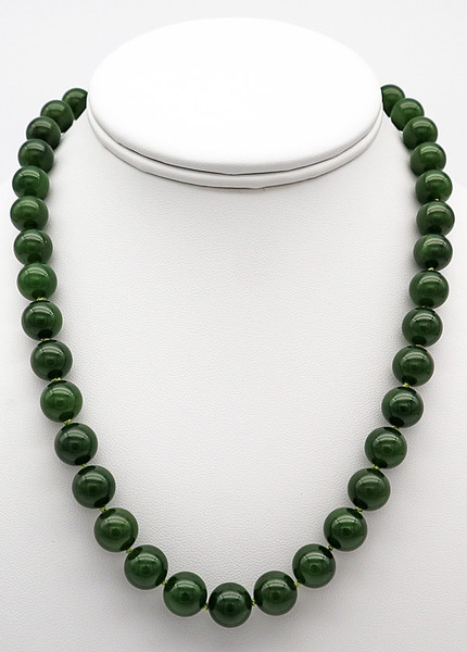 Kutch - Cassiar Jade Bead Necklace