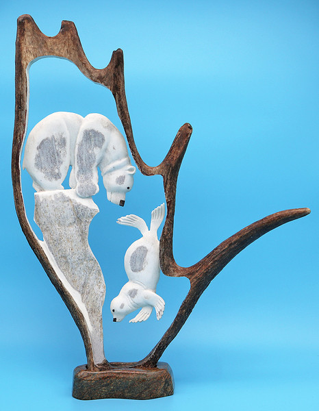 Silent Watch | Bone and Antler Carvings