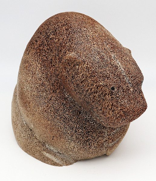 Polar Bear by Wilson Oozeva | Whalebone Carving