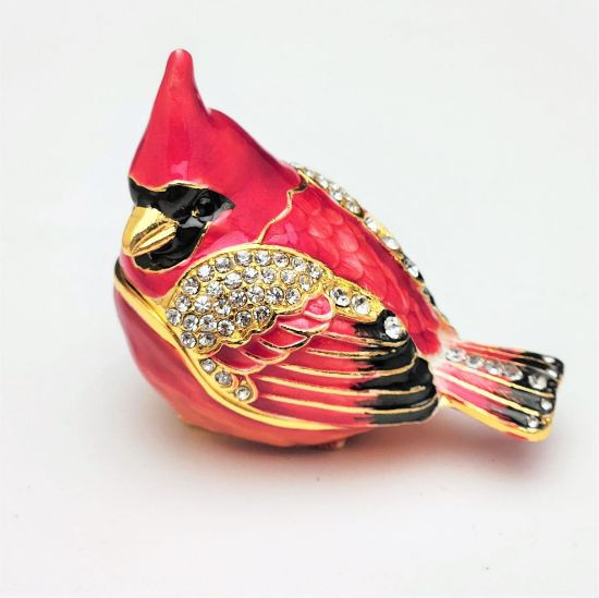 Cardinal   | Bejeweled Enamel Boxes