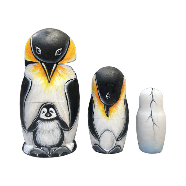 A Penguin Family's Little World — front view — item 27273
