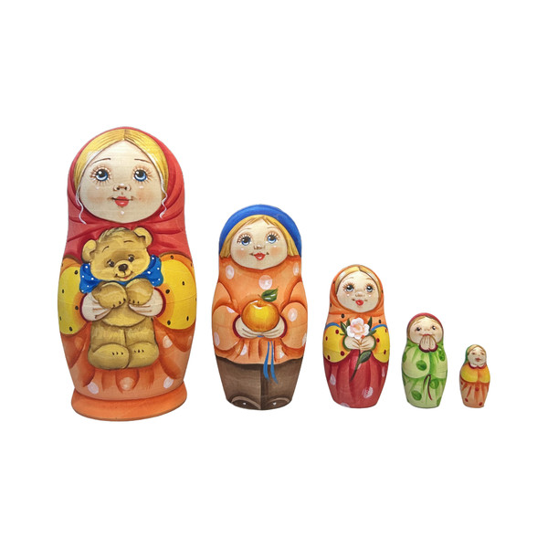 A Teddy Bear and Summer Treats — front view — item 27298