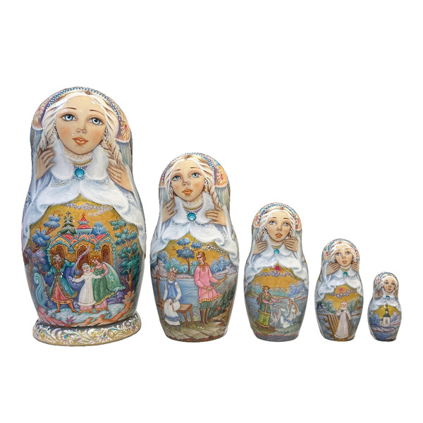 Snegurochka – The Snow Maiden by S. Zhukova — front view