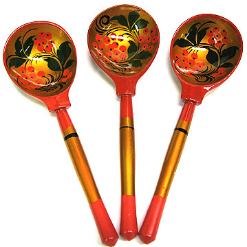Spoon Large | Khokhloma