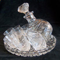 Tipsy Vodka Set | Russian Crystal / Glass