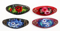 Floral Barrette - Assorted | Zhostovo