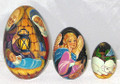 Nativity Egg | Religious Theme Matryoshka Nesting Doll