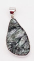 Russian Seraphinite Oval Pendant