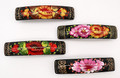 Floral Barrette - Assorted Rectangle | Zhostovo