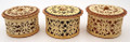 Birch Bark Boxes Assorted - Round Large | Siberian Birch Bark