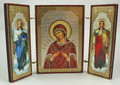 Russian Three-Panel Folding Icon