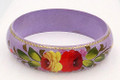 Zhostovo Floral Bracelet - Purple | Zhostovo