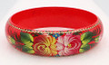 Zhostovo Floral Bracelet - Red | Zhostovo