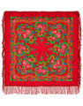 Russian Pavlovo Posad Shawl - Matryoshka