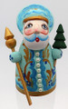 Santa Small Blue | Grandfather Frost - Russian Santa Claus