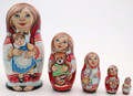 Kids with Toys Matryoshka | Fine Art Matryoshka Nesting Doll