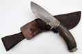 Russian Bulat Knife - "Ezhik" - Black Hornbeam