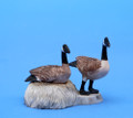 Walrus Jawbone and Ivory Goose Family