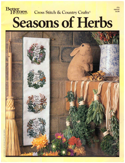 Cross Stitch & Country Crafts Seasons of Herbs