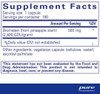 Pure Encapsulations Bromelain 2400  500 mg, 60 or 120 Caps 