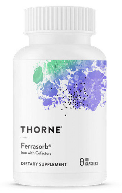Thorne Ferrasorb®, 60 caps 