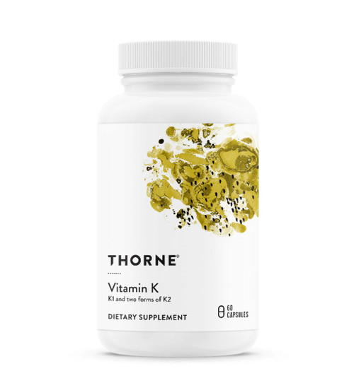 Thorne Vitamin K (formerly 3-K Complete™), 60 caps 